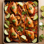 Sheet Pan Chicken Fajitas