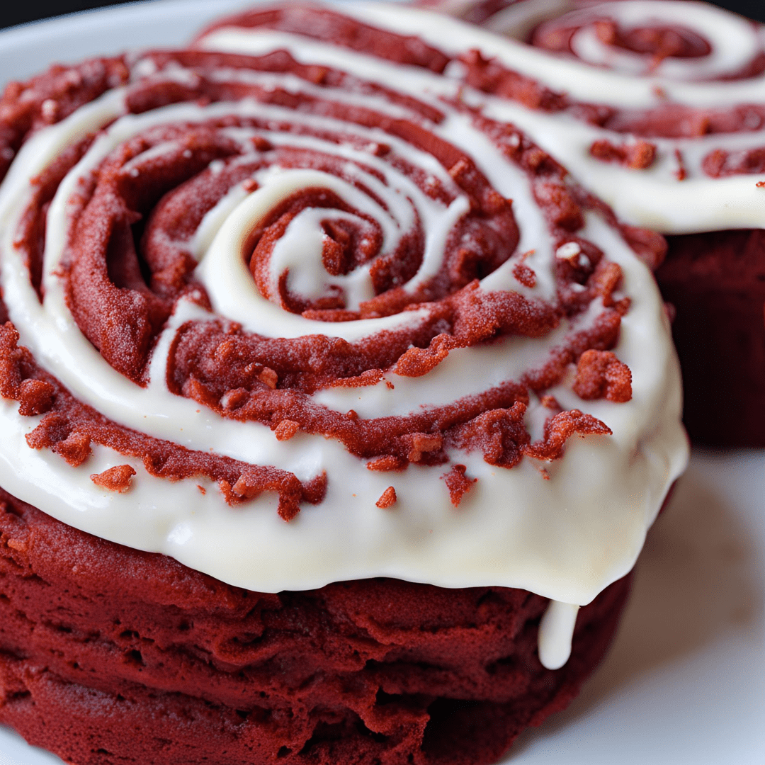 Red Velvet Cinnamon Roll