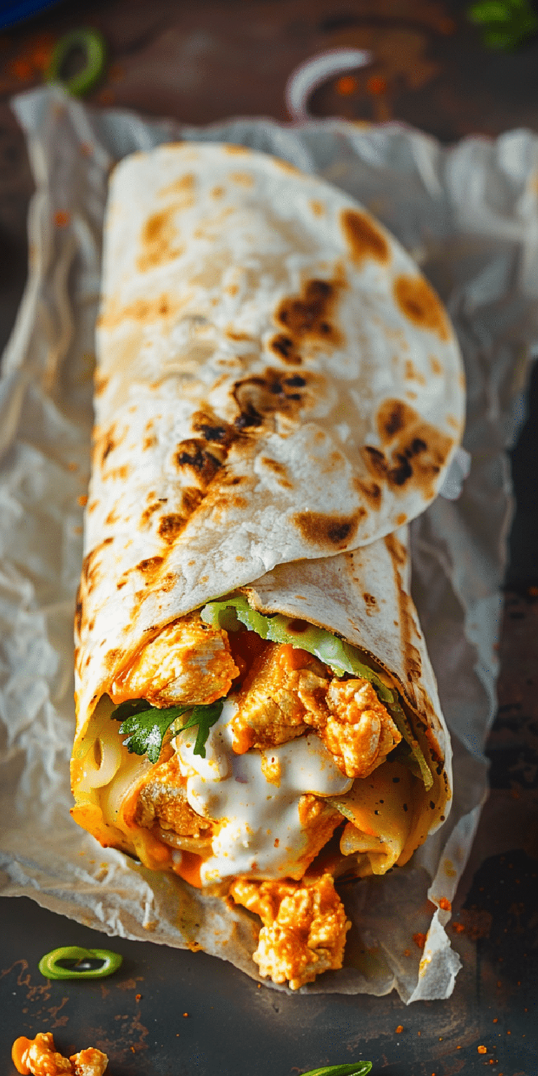 Buffalo Chicken Wraps