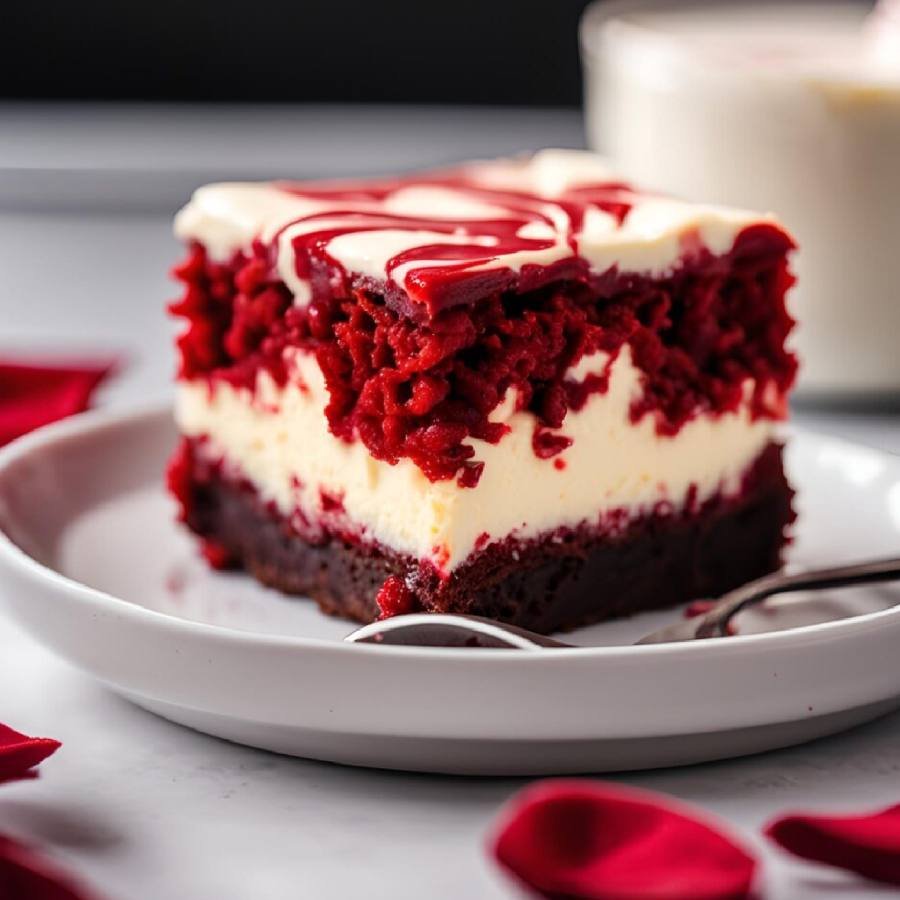 Red Velvet Brownies Recipe