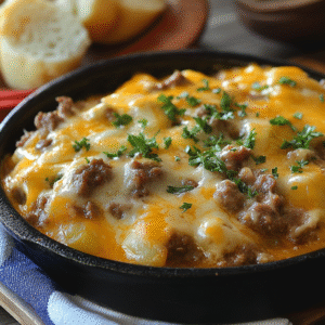 Amish Hamburger Steak Bake
