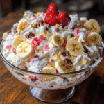 Banana Split Fluff Salad