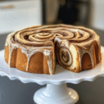 Cinnamon Roll Cake