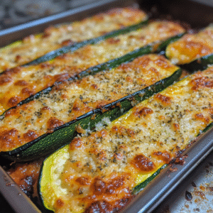 Baked Parmesan Zucchini